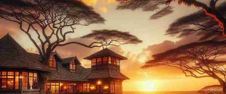 1930s Luxury Revived: Treetops Hotel Reopens in Kenya's Aberdares National Park, Concept art for illustrative purpose, tags: lo storico nel parco nazionale di - Monok